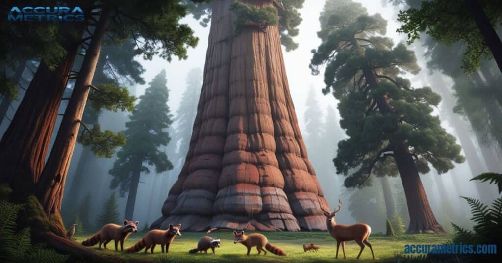 A Towering Redwood Tree