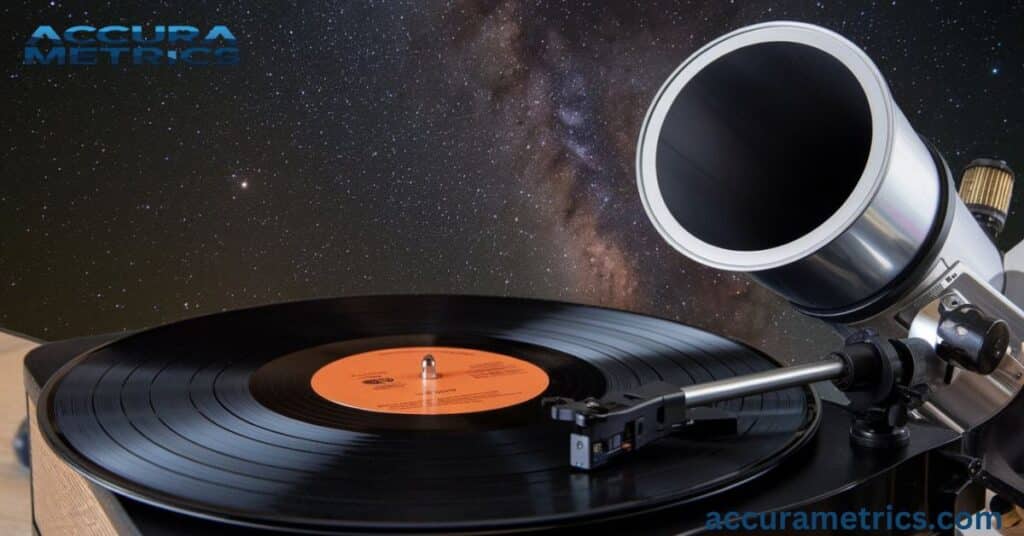 A 10-inch vinyl record or a 10-inch telescope aperture.