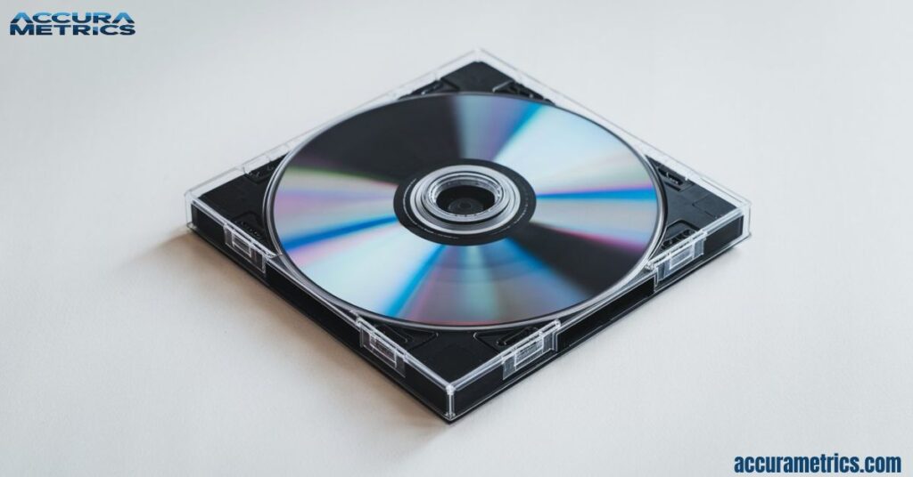 Standard CD case with clear plastic cover