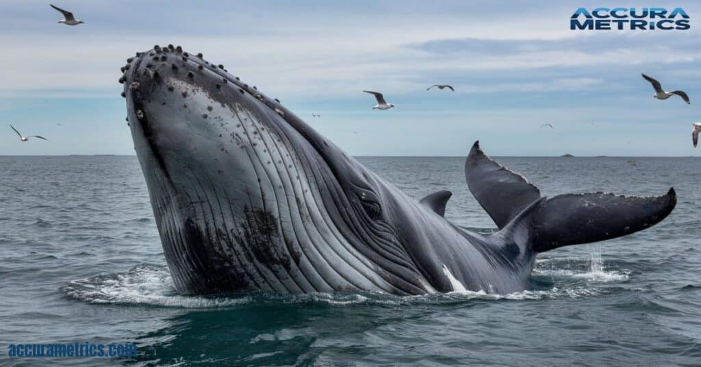 50 feet long Humpback Whale