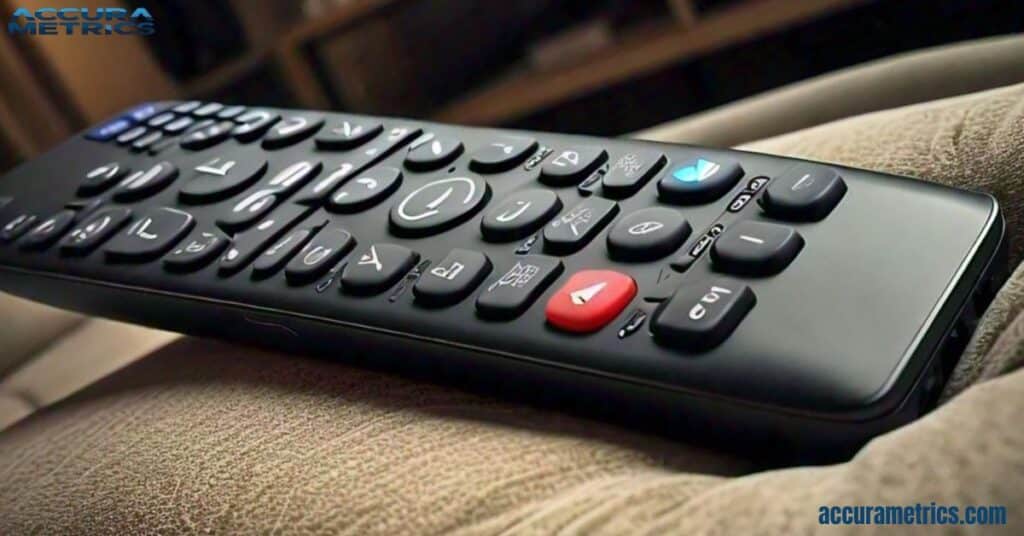 TV remote control.