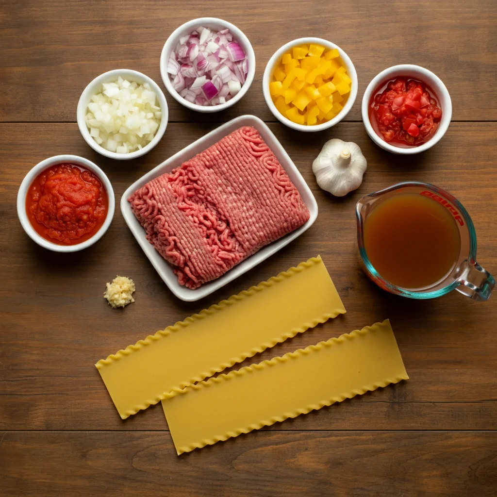 Slow Cooker Lasagna Soup