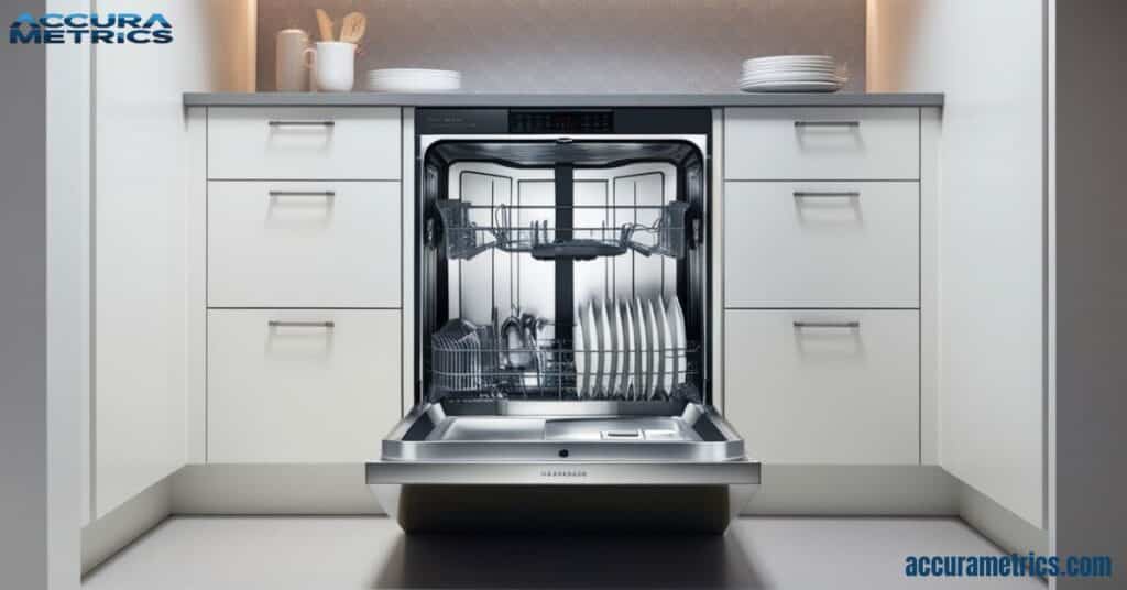 A standard dishwasher