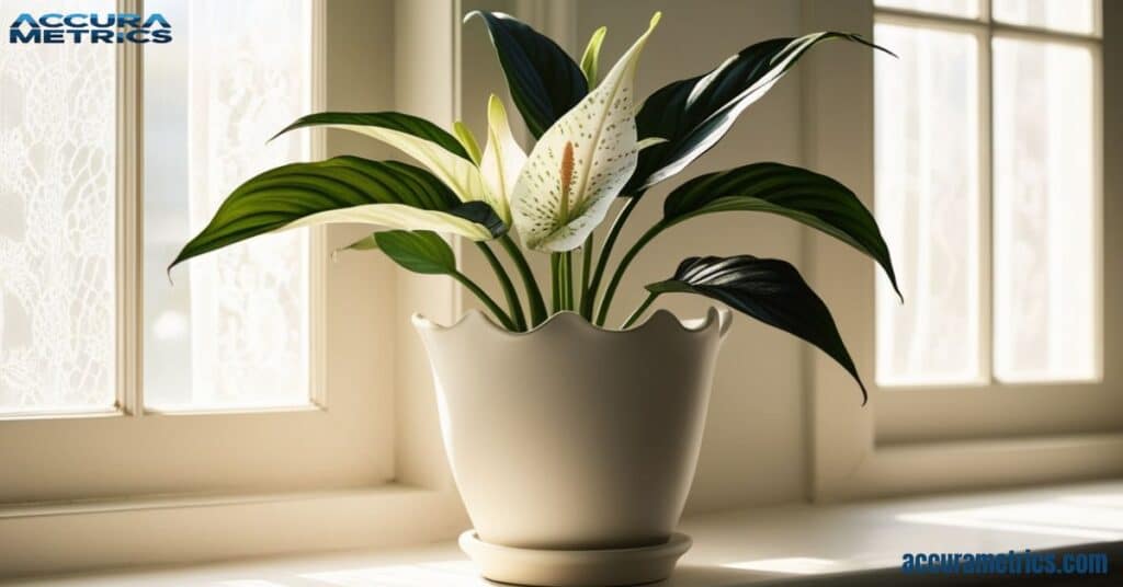 A medium sized house plant.