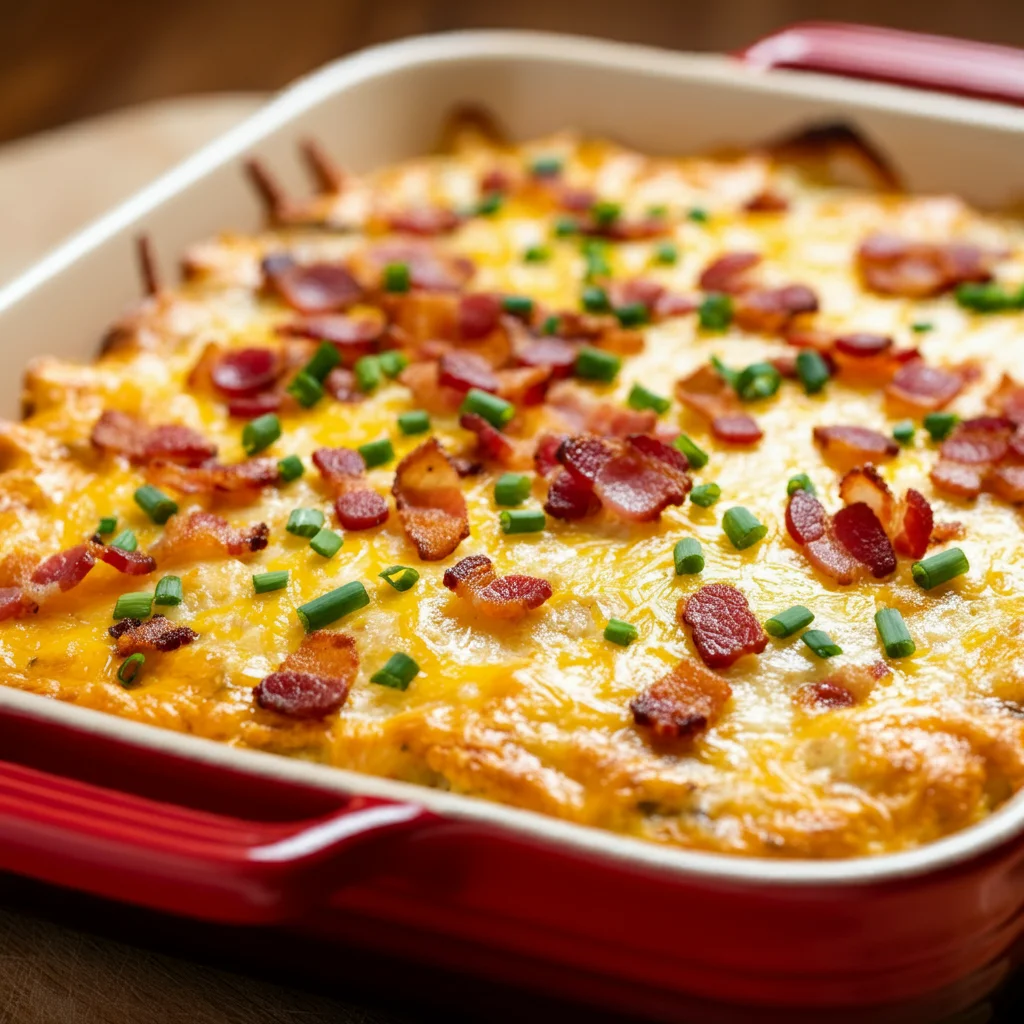 Make this cheesy Keto 3-Cheese Cauliflower Casserole for an easy, low-carb, gluten-free meal. Perfect for keto lovers who crave comfort food without the carbs.