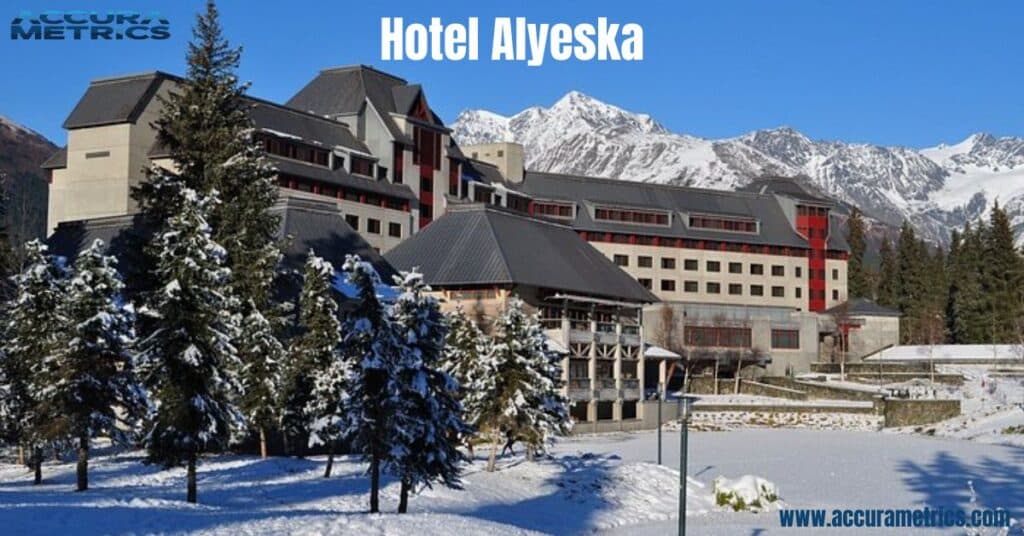 A luxurious resort located in Girdwood, Hotel Alyeska