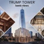 Trump Tower architecture, interior, and views highlighting its status as New York iconic skyscraper