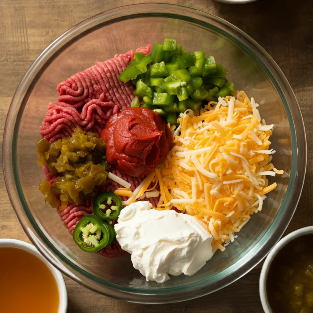 Cheesy keto taco soup with creamy, spicy broth, topped with diced avocado, shredded cheese, fresh tomatoes, and green onions. Served in a bowl on a rustic wooden table, capturing the rich textures and vibrant colors of a low-carb, keto-friendly meal.