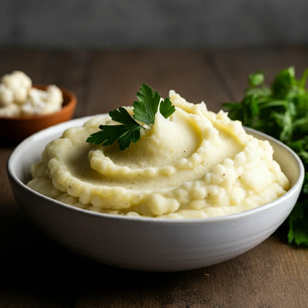 WW Garlic Mashed Cauliflower