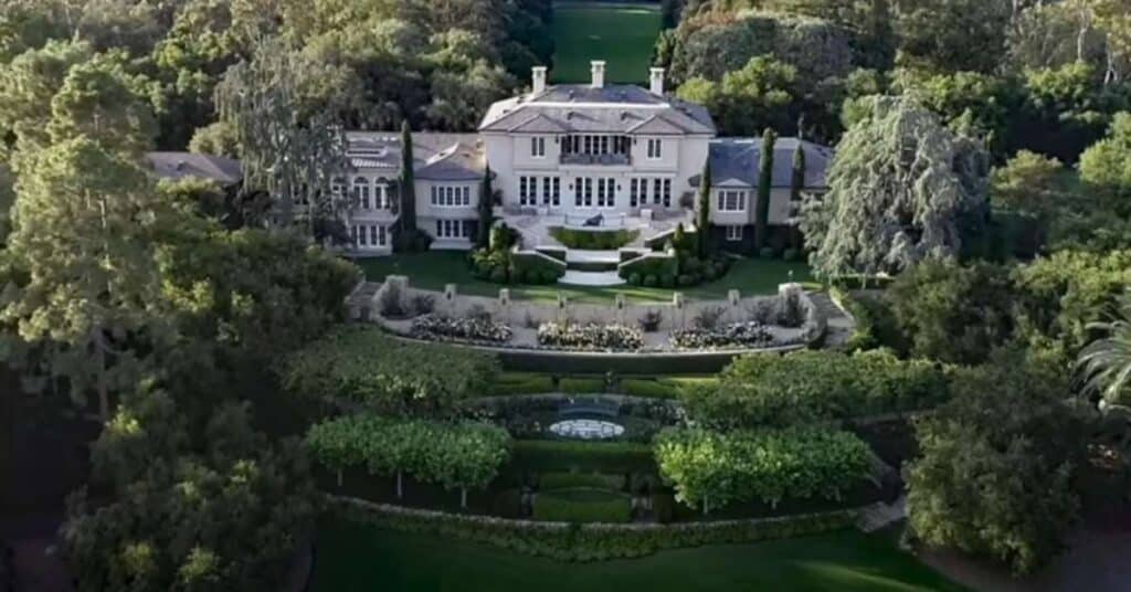 Aerial View of Oprah Winfrey House