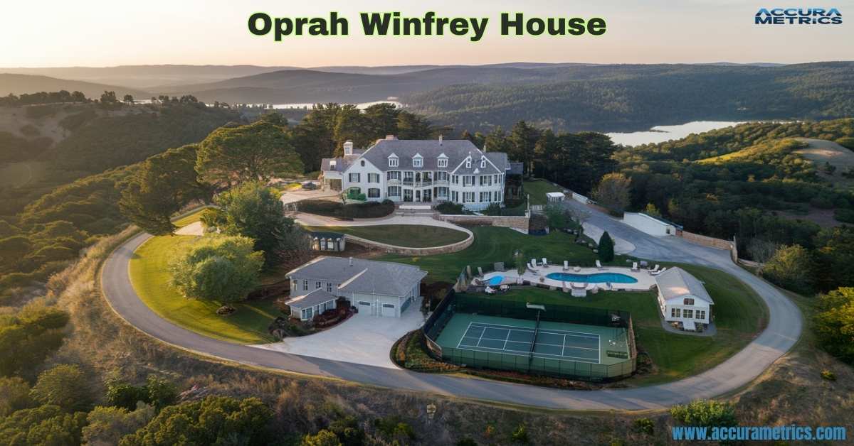 Arial View of Oprah Winfrey House