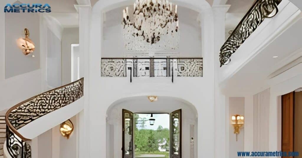 A view of the elegant interior and garden sanctuary in Oprah Montecito estate, The Promised Land.