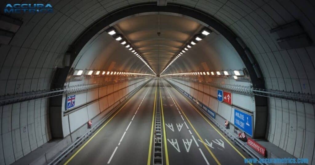 tunnel under the sea, connecting the UK and France.