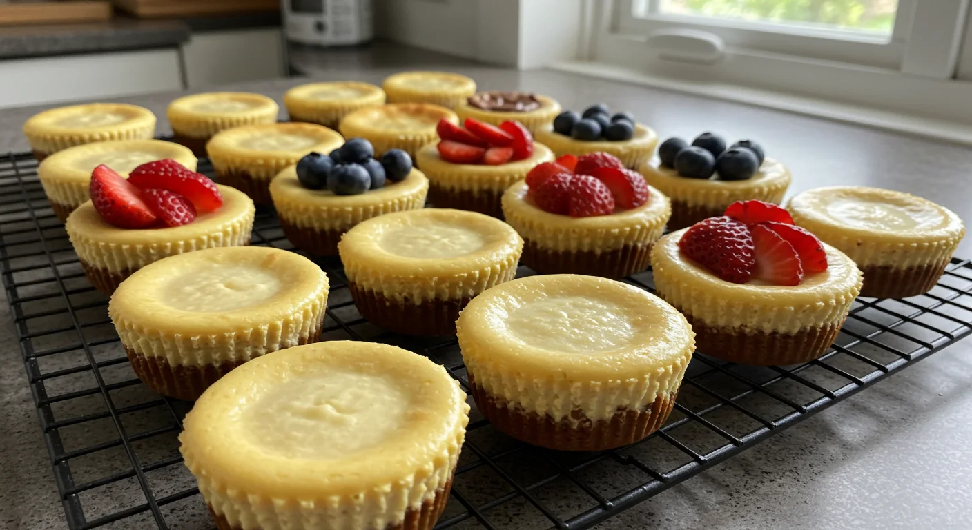Keto Mini Cheesecakes