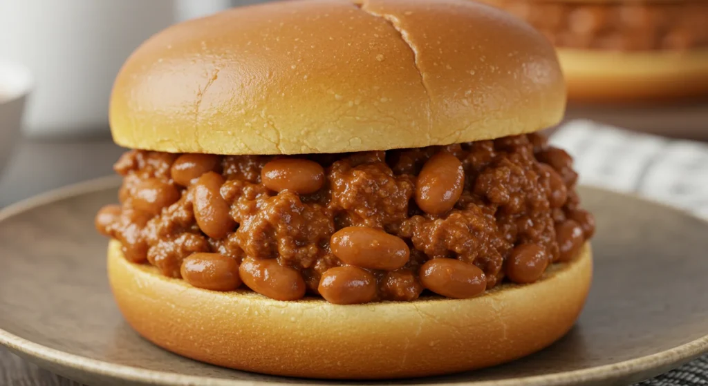 High-Protein Beef & Bean Sloppy Joes