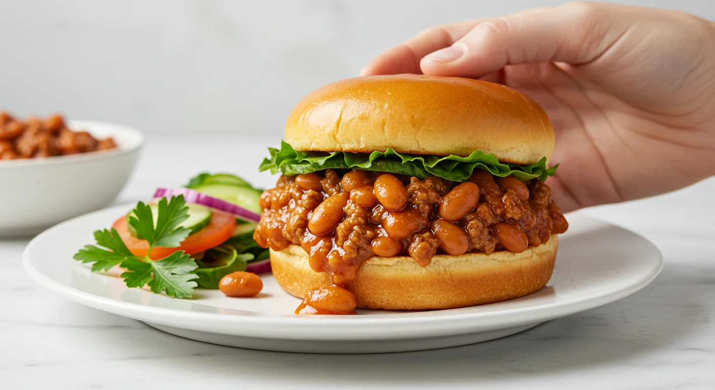 High-Protein Beef & Bean Sloppy Joes