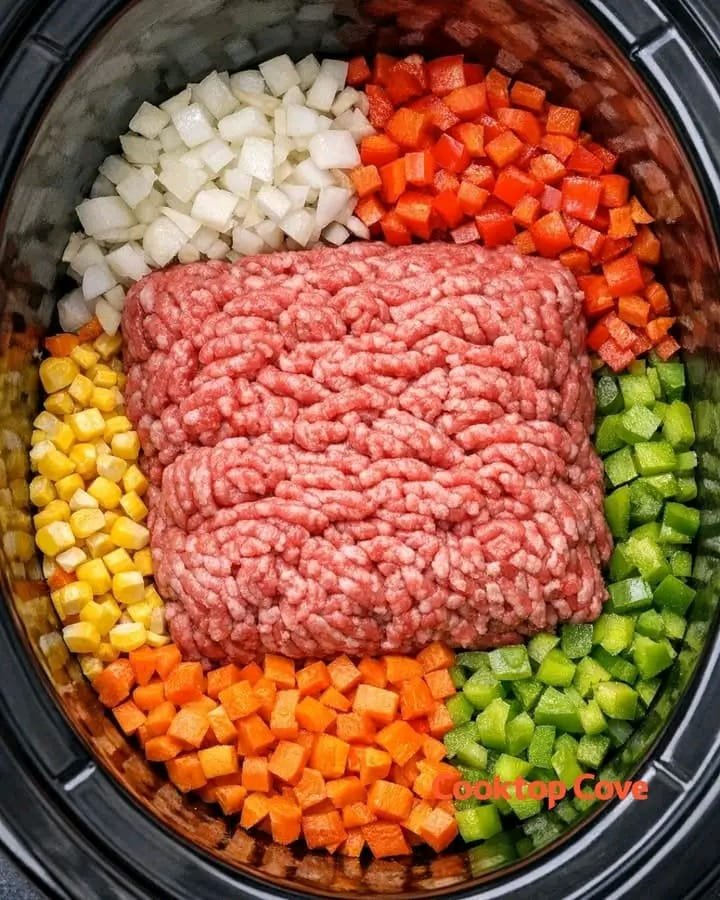 Stew Tweet Slow Cooker Ground Beef and Vegetable Stew - Accura Metrics
